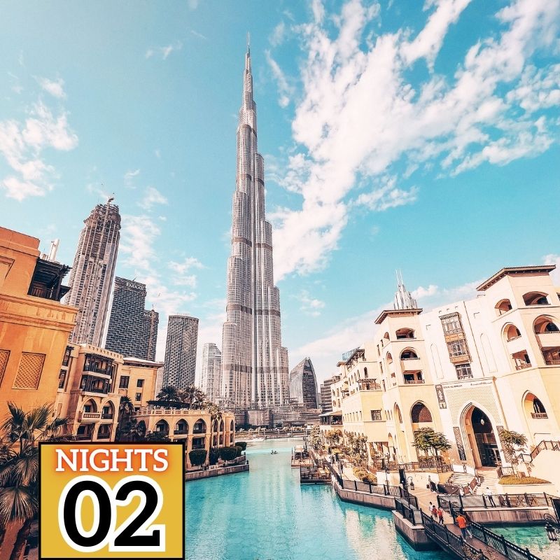2 Nights Dubai Holidays Package